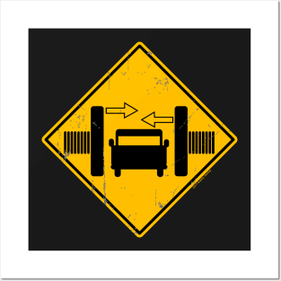 Caution - Crusher Posters and Art